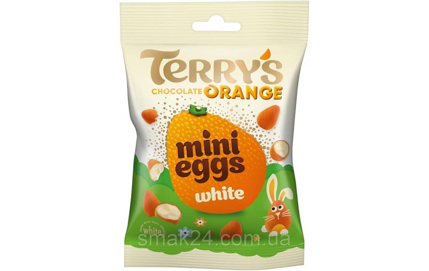 Шоколадно-апельсинові яйця в цукровій оболонці Terry's Chocolate Orange Mini eggs with 80г Англія