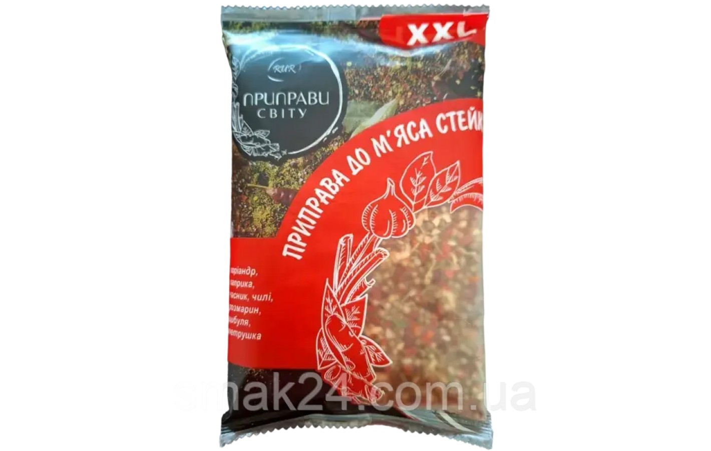 Приправа к мясу стейк Без соли Приправы Мира  100г  XXL