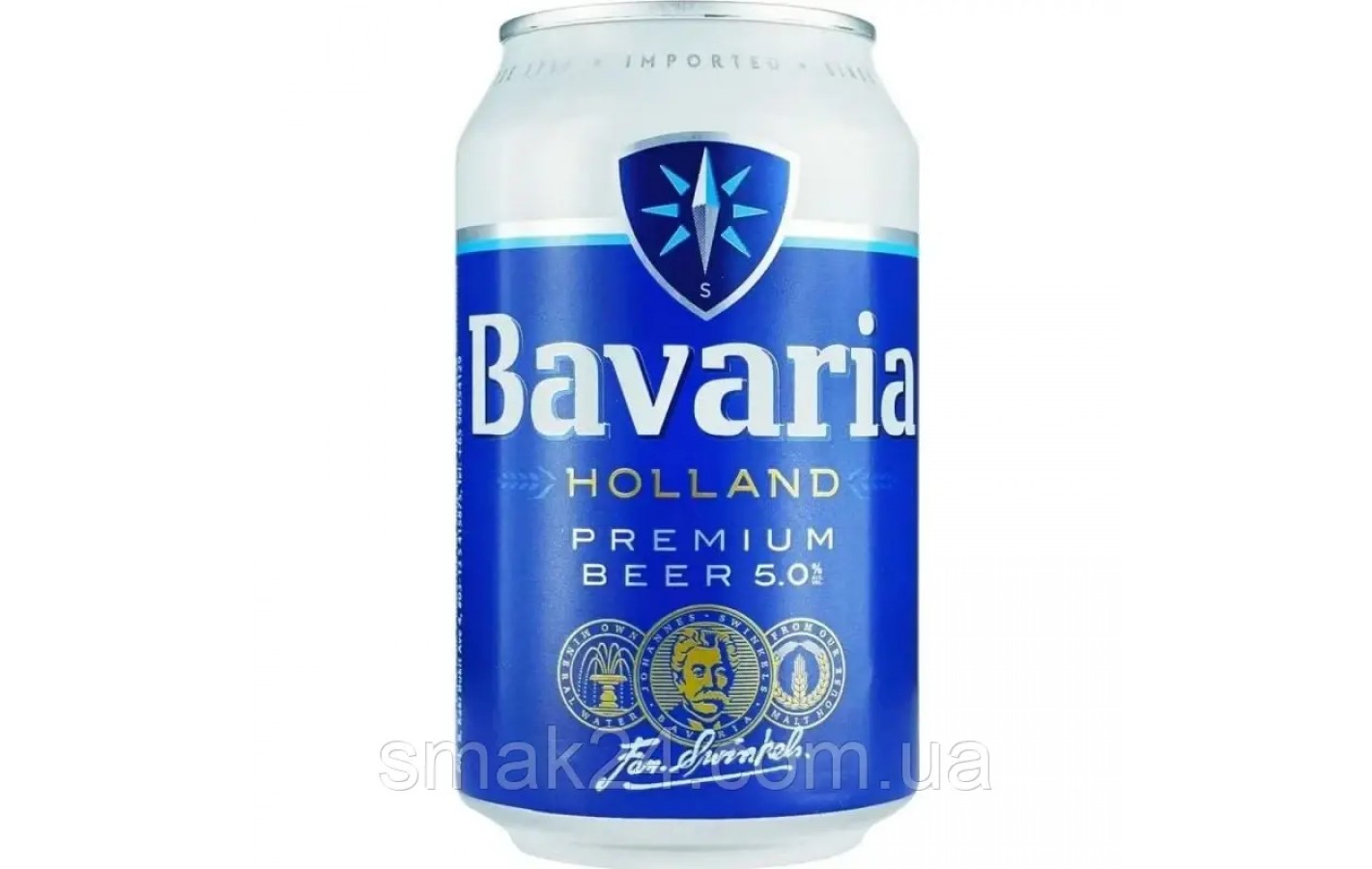 Пиво светлое Bavaria Premium  5.0% 0,33 Нидерланды
