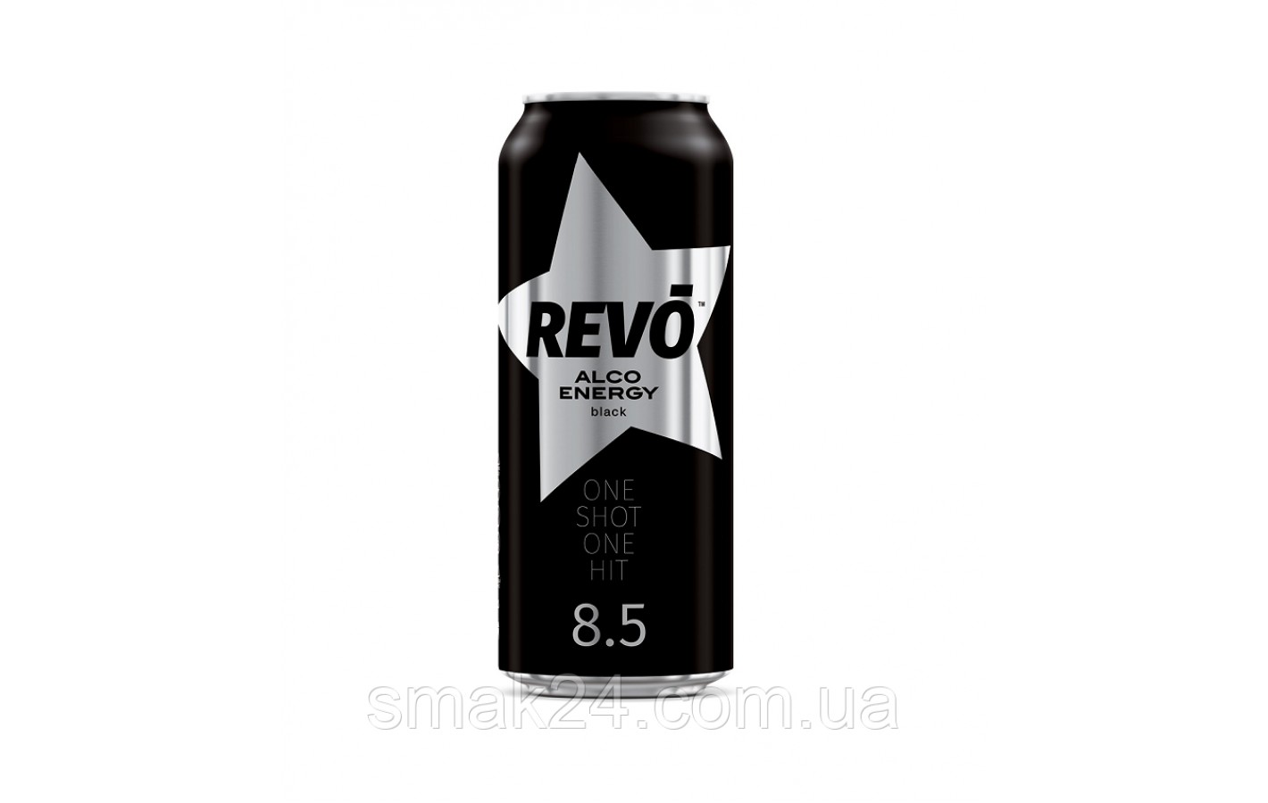 Енергетичний слабоалкогольний напій Revo Alco Energy Black 8.5% 0.5л Україна
