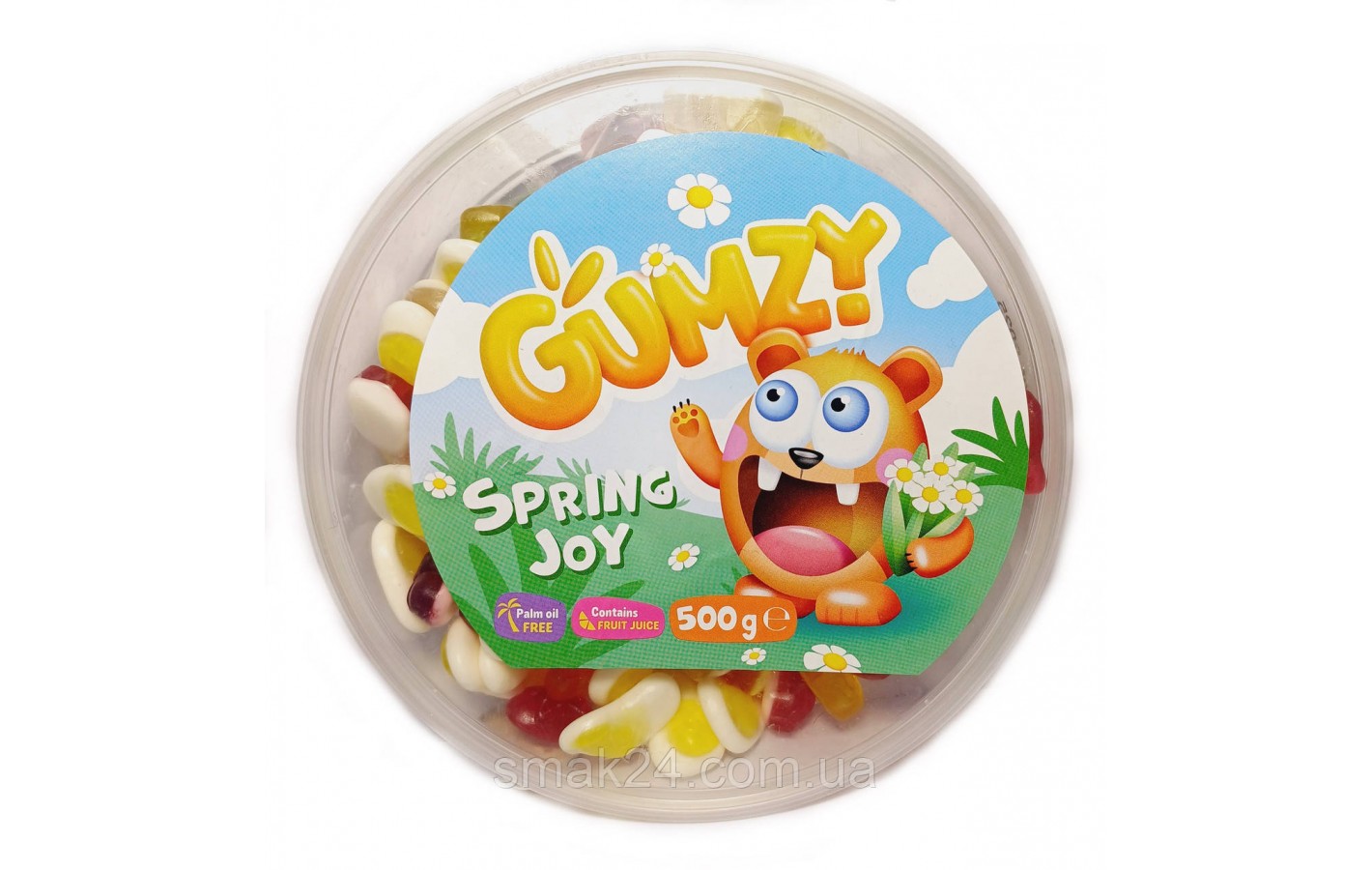 Желейные конфеты Весенняя Радость БЕЗ ПАЛЬМОВОГО МАСЛА Gumzy Spring Joy 500г Чехия