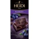 Шоколад темный с черникой 50% какао Heidi Dark Blueberry 80г Румыния
