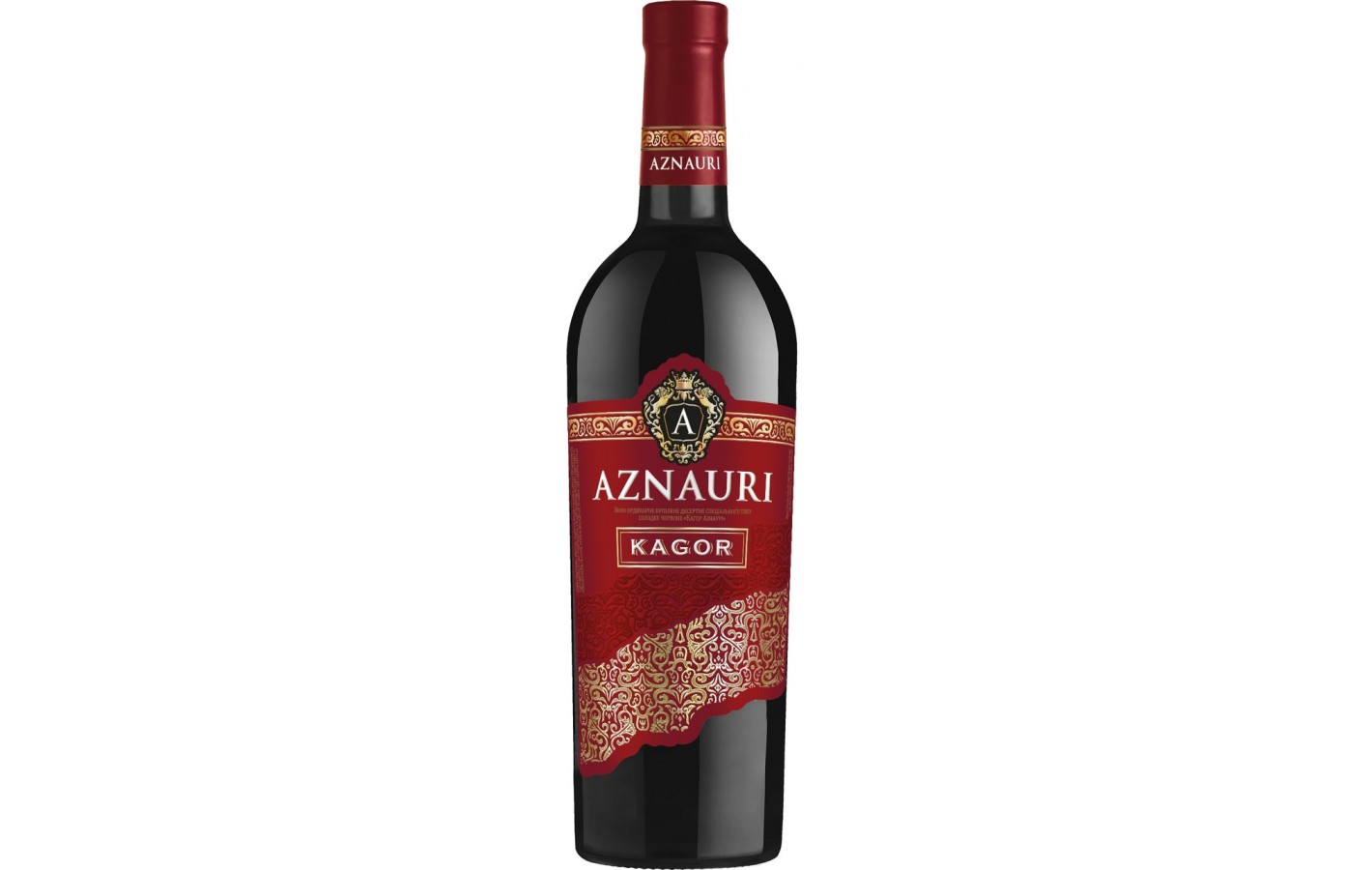 Вино десертное крепленое сладкое Кагор Aznauri Kagor 0.75л