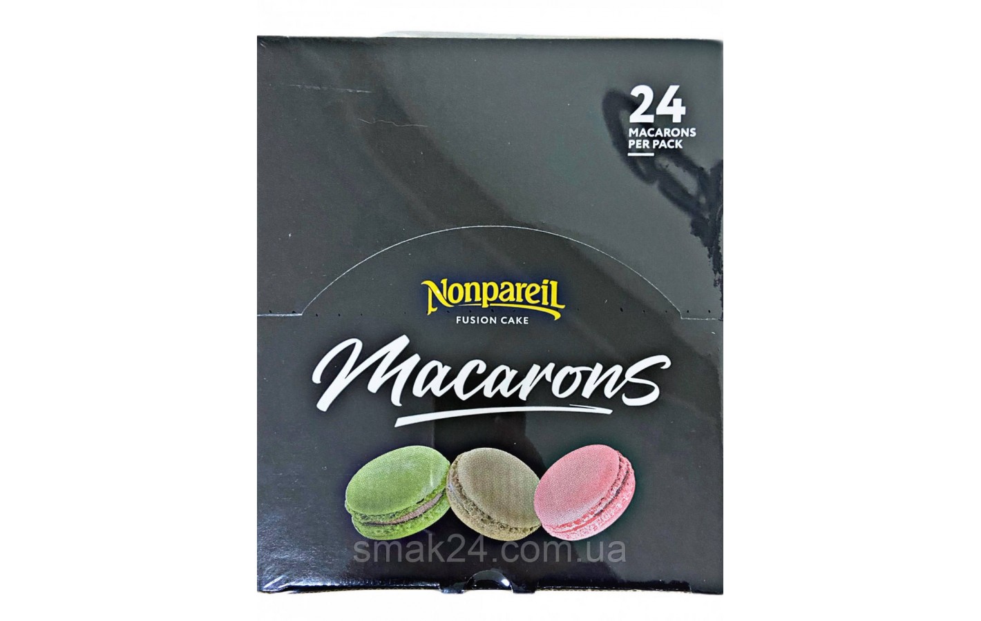 Тістечко з мигдальним борошном Макаронс Мікс Nonpareil Macarons 24шт 510г
