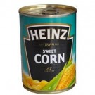 Кукуруза сахарная консервированная Heinz Sweet Corn 400/220г Польша