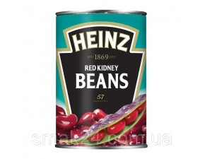 Фасоль красная консервированная Heinz Red Kidney Beans 400/220г Польша
