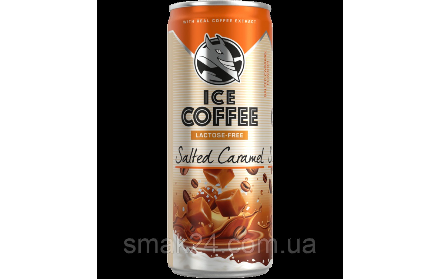 Холодный кофе с молоком и Соленая карамель БЕЗ ЛАКТОЗЫ Hell Energy Ice Coffee Salted Caramel 250мл Венгрия