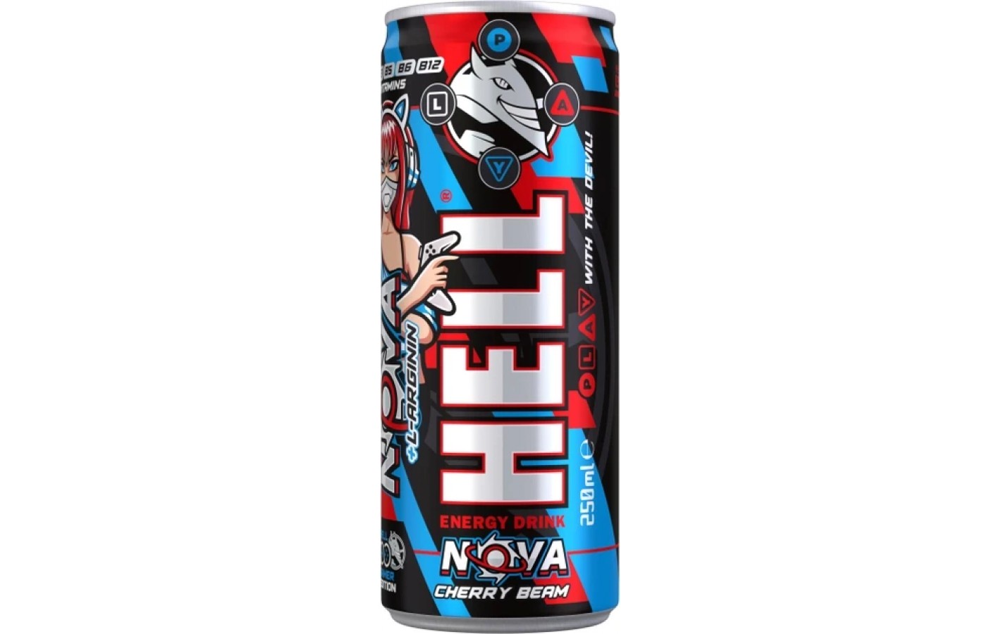 Энергетический напиток  Hell Energy Drink Nova Cherry Beam 250мл Венгрия