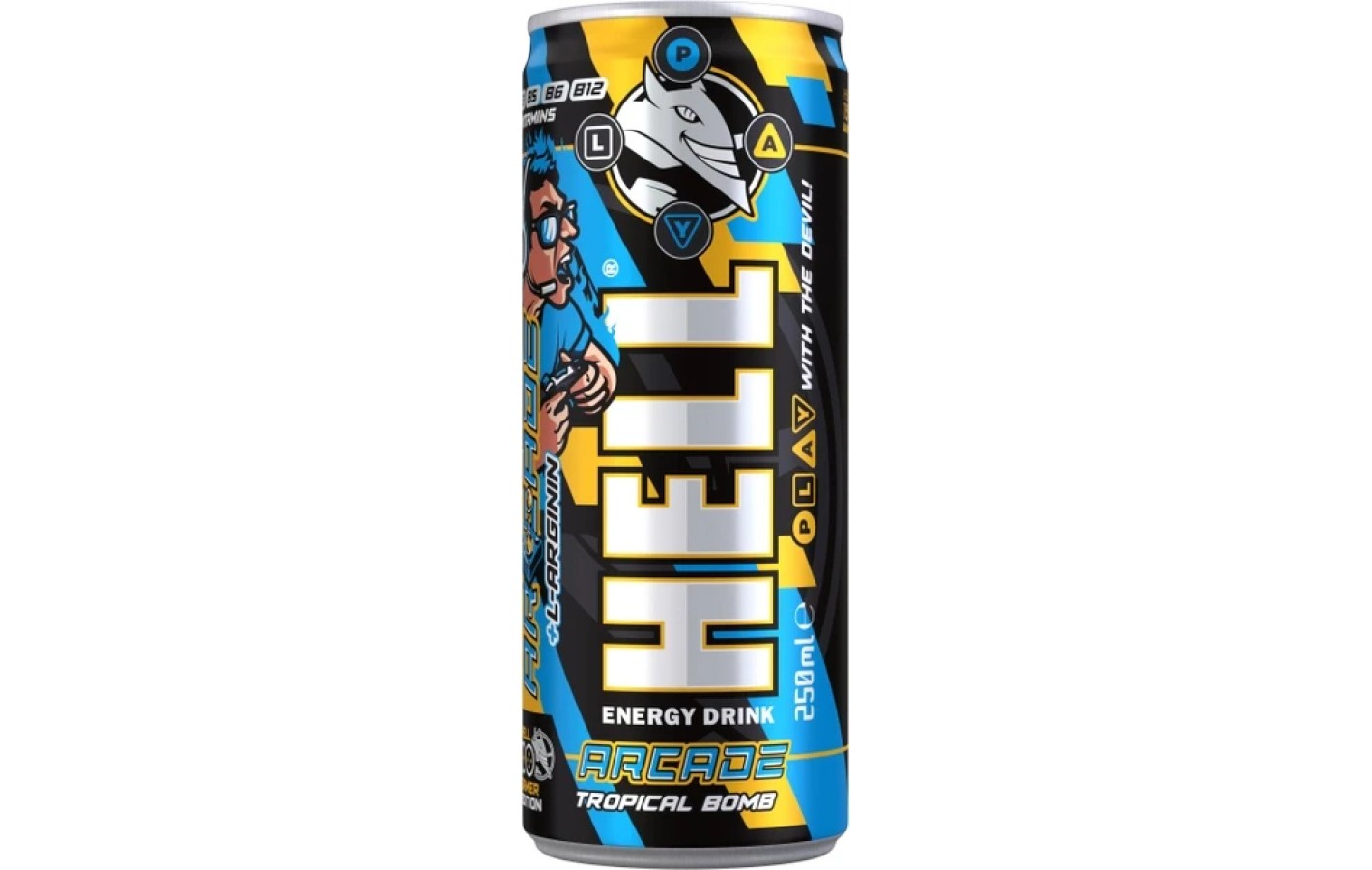 Энергетический напиток  Hell Energy Drink Arcade Tropical Bomb 250мл Венгрия