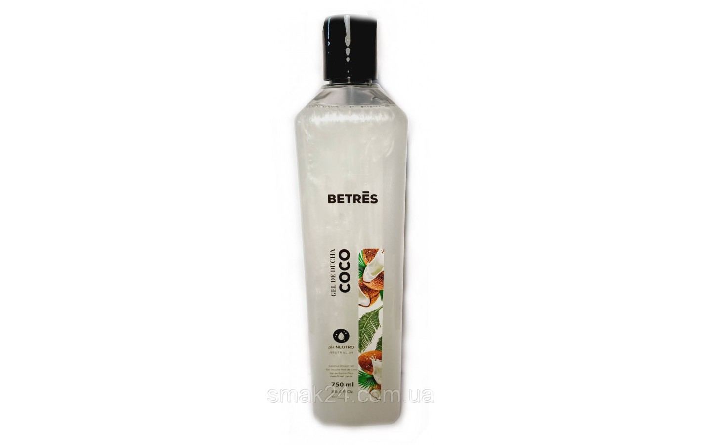 Гель для душу Кокосовий Betres Gel de Ducha Coco 750мл Іспанія