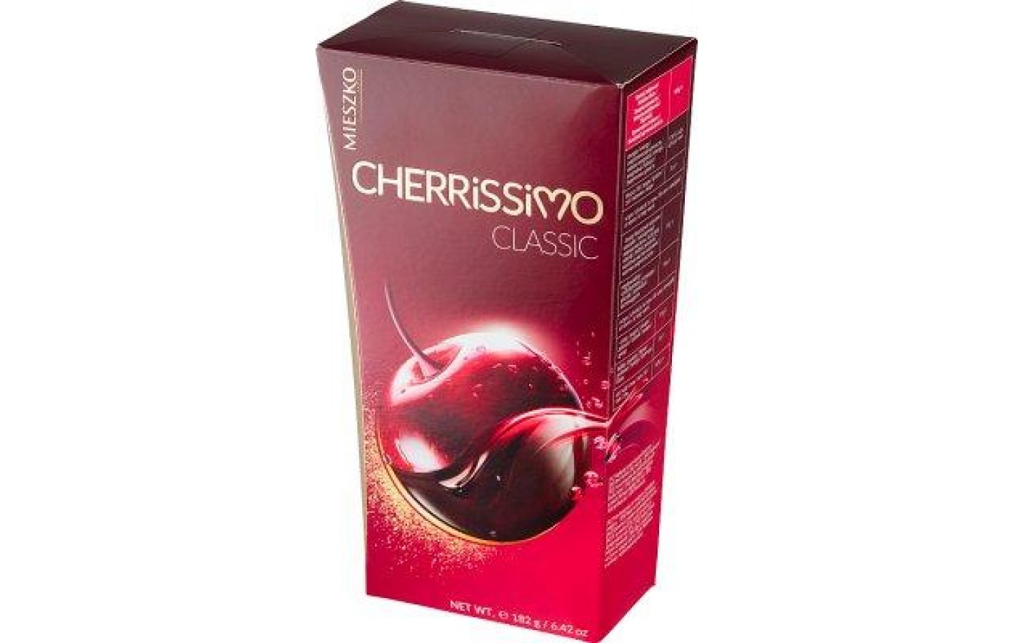 Шоколадні цукерки Вишня у лікері Mieszko Cherryssimo 182г Польща