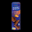Шоколадні чіпси з хрустким рисом зі смаком полуниці Choceur Schoko Blatter Joghurt Erdbeere 125г Бельгія
