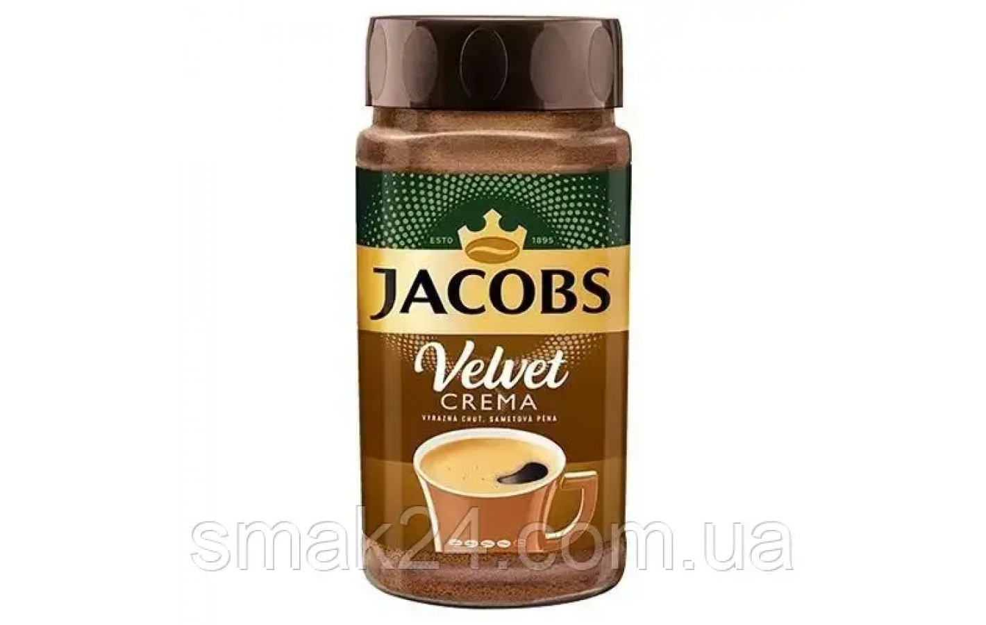 Кава розчинна Jacobs Velvet Crema Чехія 200 г