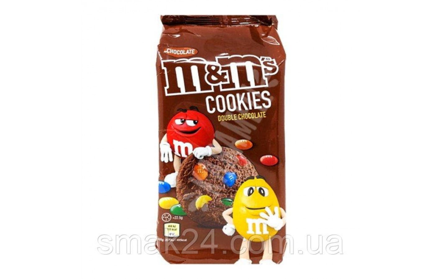 Печиво шоколадне з драже M&M'S 180 г Великобританія