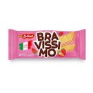 Вафли с клубничным кремом  PRO Sweet Bravissimo 50г Италия
