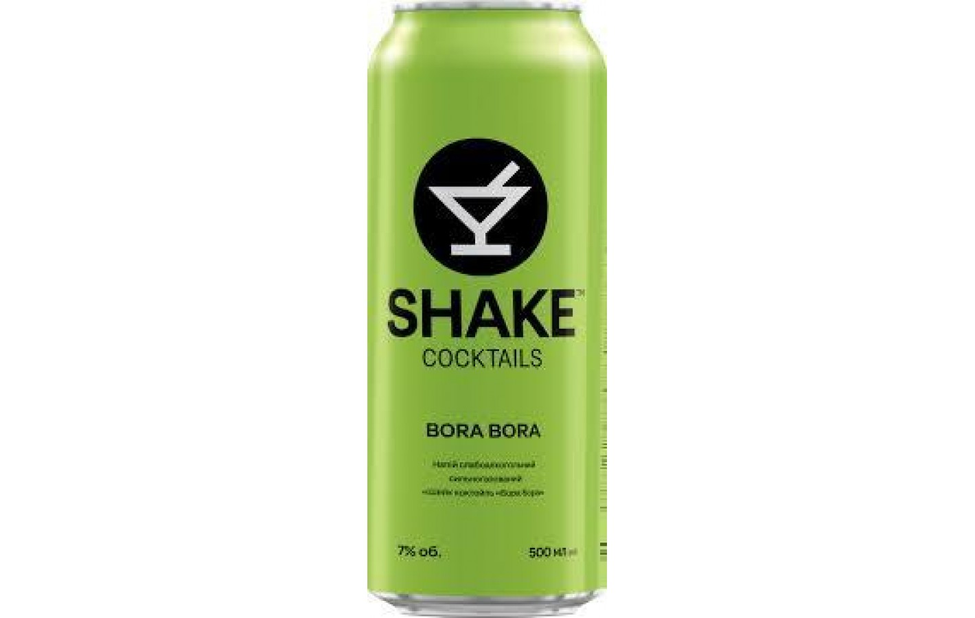 Напиток слабоалкогольный Shake Cocktails Bora Bora 7% 500мл Украина