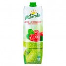 Напиток соковый яблочно-клюквенный Naturalis Apple-Cranberry 1л Молдова