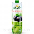 Напиток соковый яблоко с черной смородиной Naturalis Apple - Blackcurrant 1л Молдова