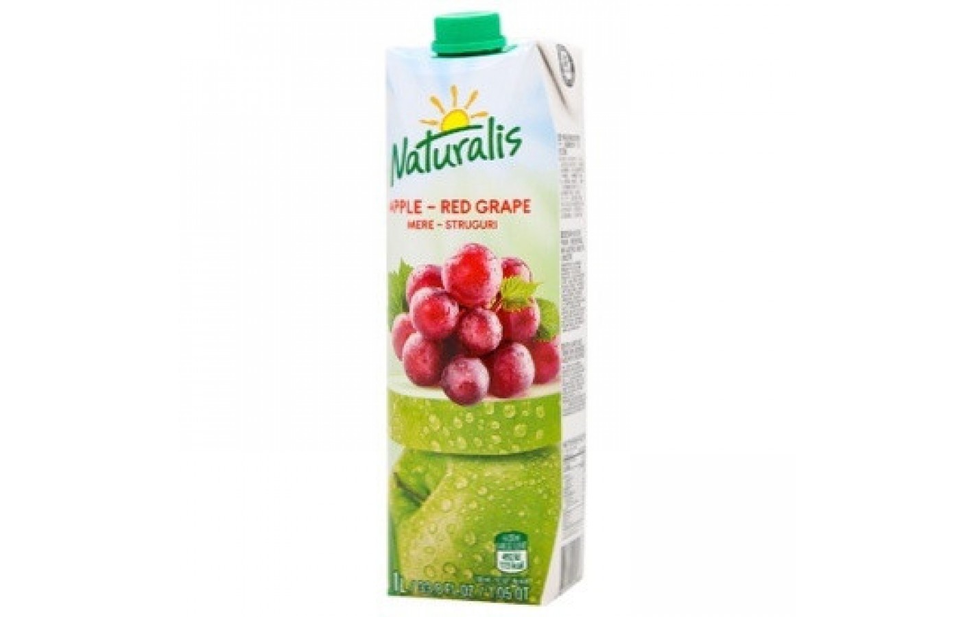 Напиток соковый яблоко-виноградный Naturalis Apple - Red Grape 1л Молдова