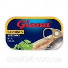 Сардины в растительном масле Giana Sardines in Oil 125/90г Чехия