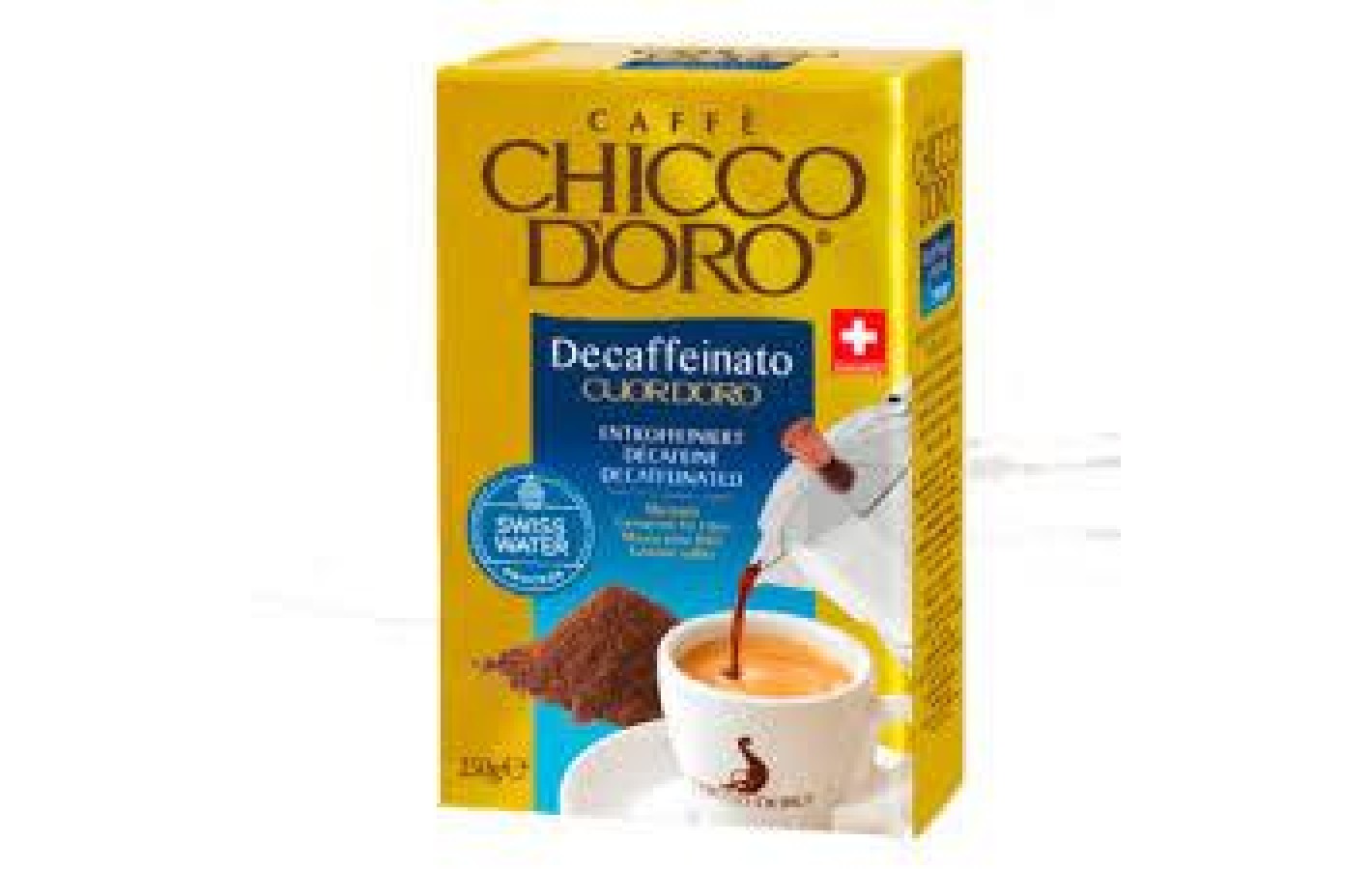 Кава мелена без кофеїну Chicco D'Oro Decaffeinato Cuord'oro 250г Швейцарія
