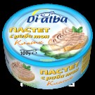 Паштет из тунца классический Di alba Пастет риба тон Класик 90г Болгария