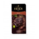 Шоколад черный Нежный 50% какао Heidi Dark Mild 80г Румыния
