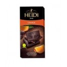 Шоколад темний з апельсином 50% какао Heidi Dark Orange 80 г Румунія