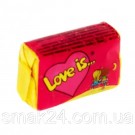 Жевательная резинка со вкусом вишни и лимона Love Is 4,2г/1шт Турция