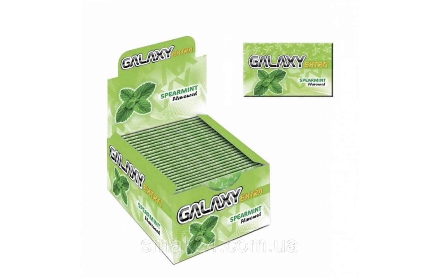 Жевательная резинка со вкусом Мяты GALAXY Extra  Spearmint 11г