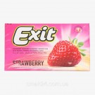 Жевательная резинка БЕЗ САХАРА со вкусом клубники в пластинках Exit 11г/5шт Турция