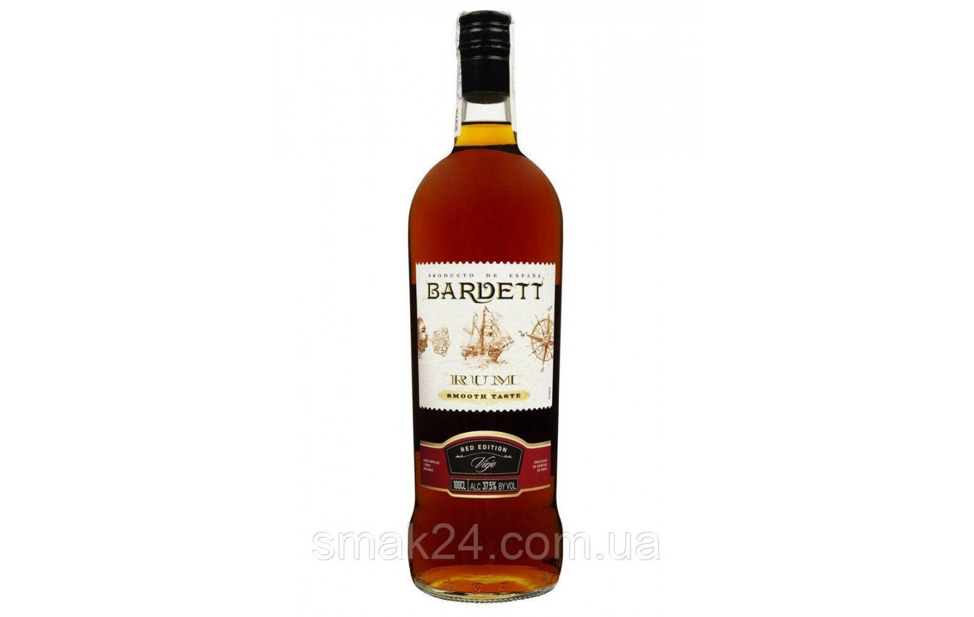 Ром Bardett Rum Red Edition Viejo 37.5% 1л Іспанія
