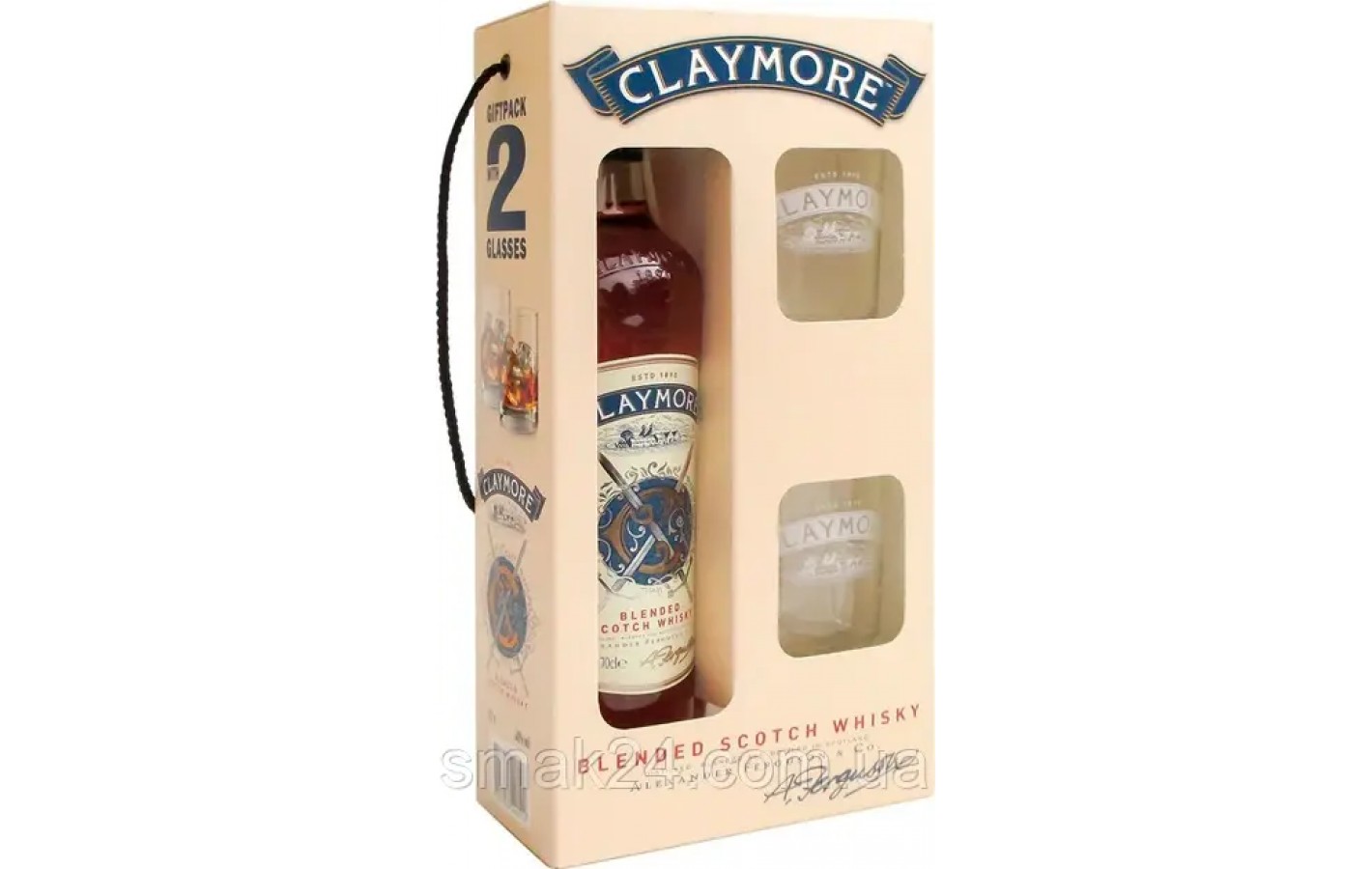 Виски Claymore Blended Scotch Whisky 40% 0.7л Великобритания
