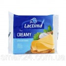 Сыр тостерный (плавленный) сливочный Lactima Creamy 130г(8 ломтиков) Польша
