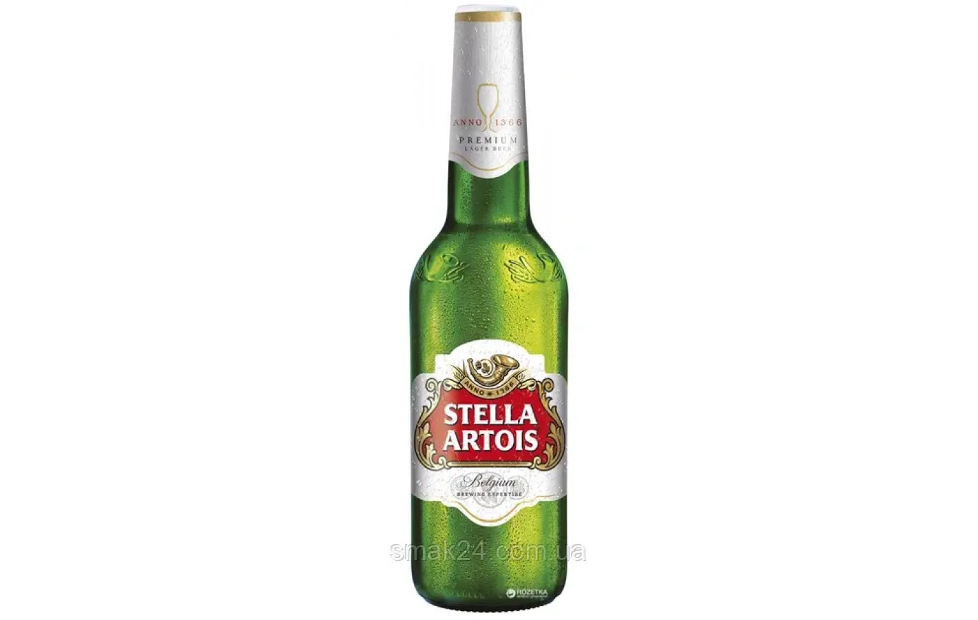 Пиво светлое Stella Artois Belgium 5.0% 0.5л