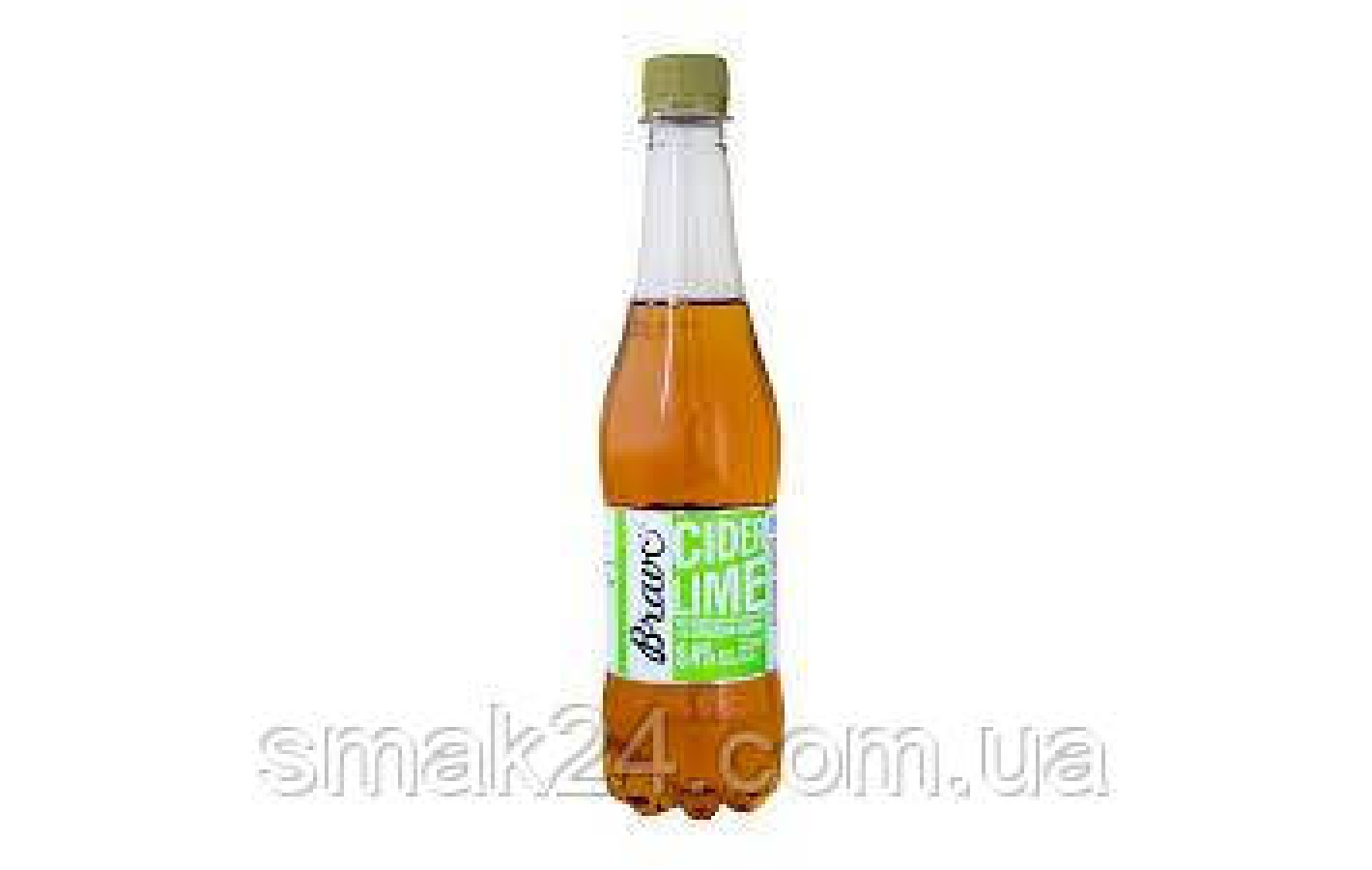 Сидр крепкий сладкий газированный со вкусом лайма Bravo Cider Lime 8.4% 0.5л