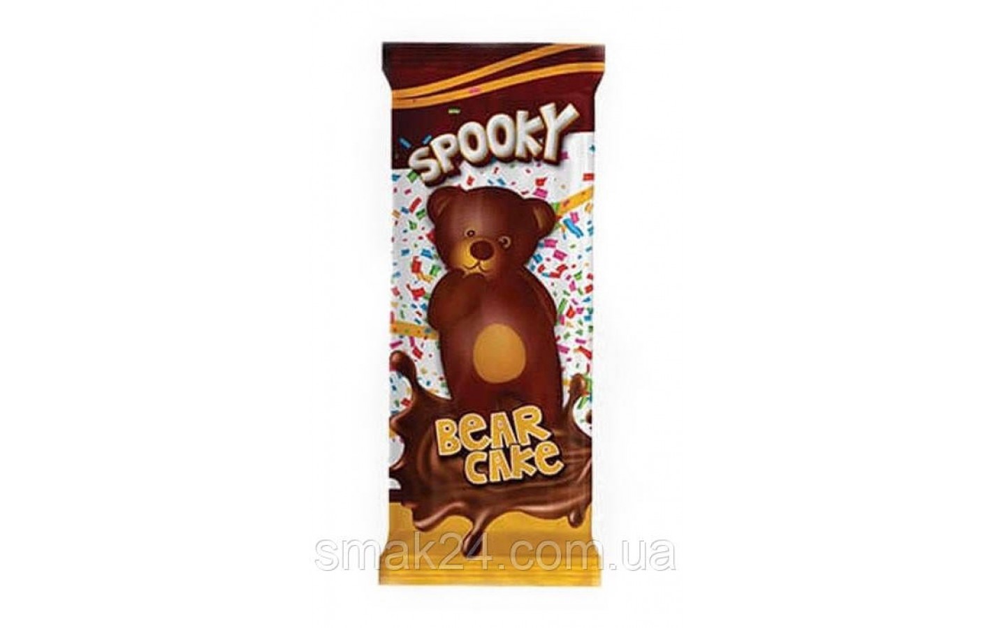 Бісквіт Ведмедик у шоколадній глазурі Ani Spooky Bear Cake 55г Туреччина