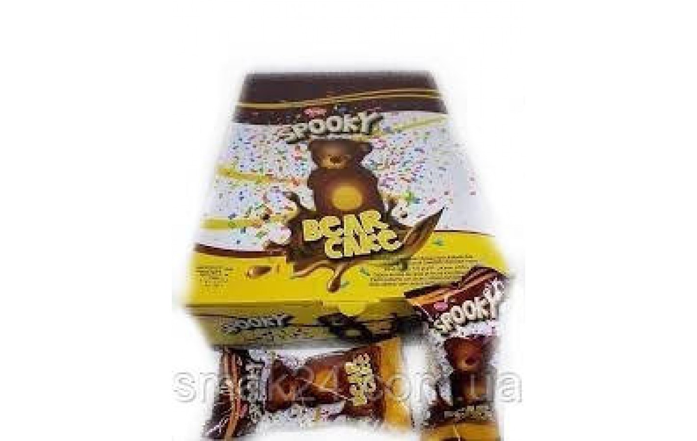 Бісквіт Ведмедик у шоколадній глазурі Ani Spooky Bear Cake 55г Туреччина
