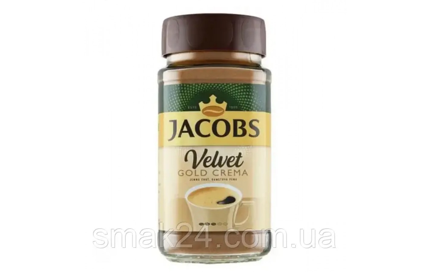 Кава розчинна Jacobs Velvet Gold Crema 180г Нідерланди