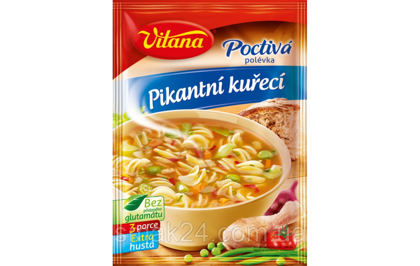 Суп пикантный куриный Vitana Pikantni kureci 86г (3 порции) Чехия