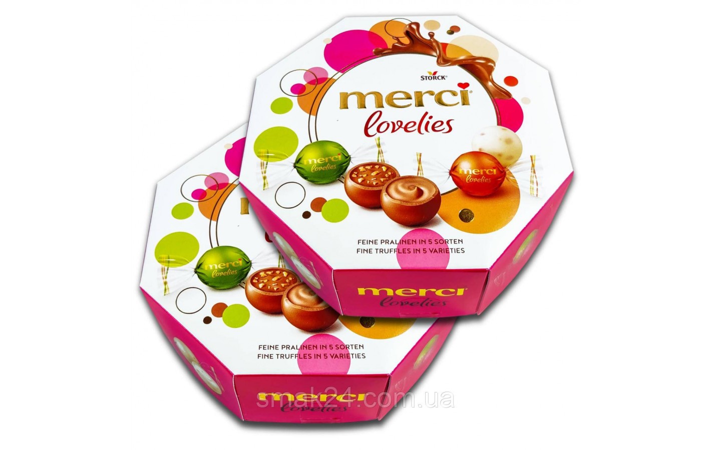 Шоколадные конфеты Merci Lovelies 185г Германия