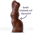 Шоколад Улыбающийся Зайчик Milka SCHMUNZELHASE DARK MILK 100г