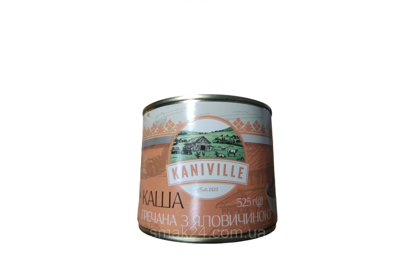 Каша гречневая с говядиной Kaniville 525 г. ДСТУ Украина