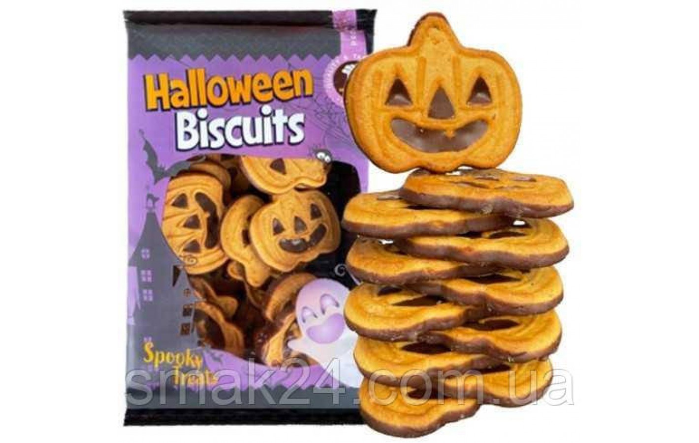 Печиво Гарбуз Halloween Biscuits 200 г Литва