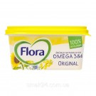 Маргарин бутербродный БЕЗ ПАЛЬМОВОГО МАСЛА Flora Original 35% 400г Польша