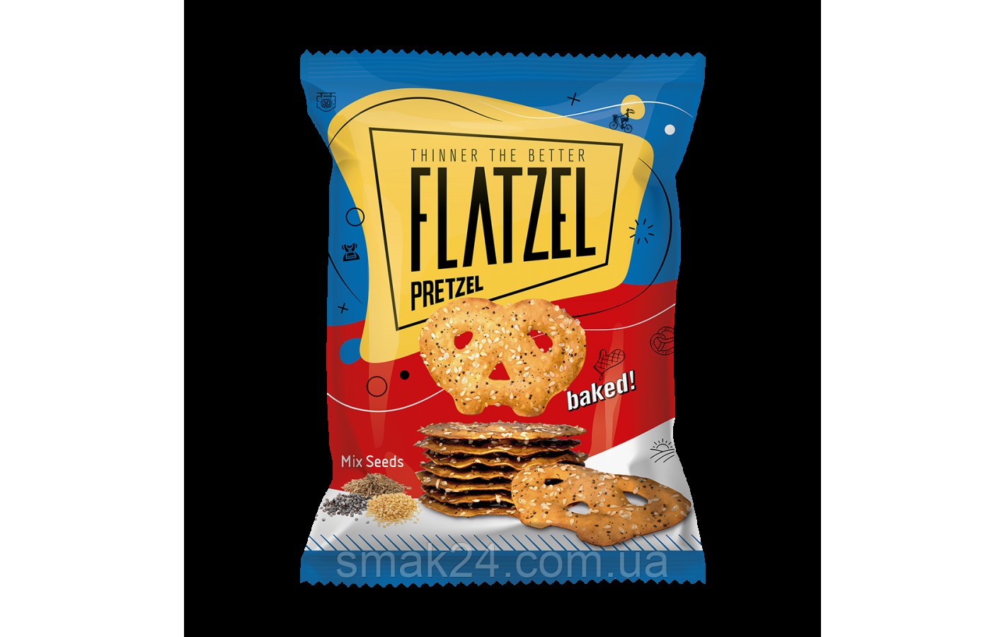 Крендель хрустящий соленый Оригинал Flatzel, Original 85 г