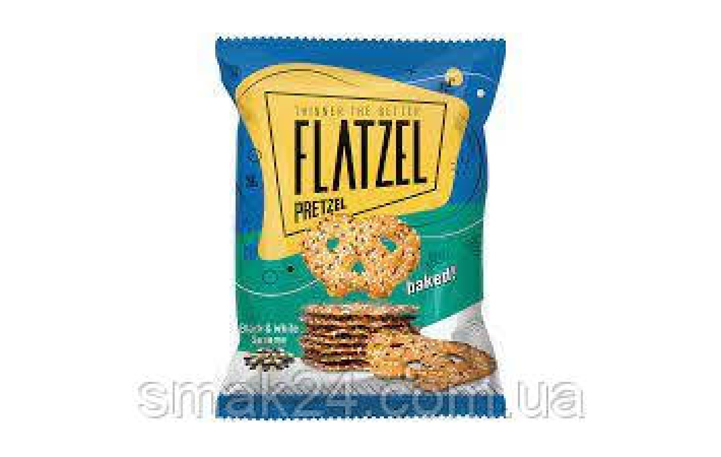 Крендель хрусткий солоний з Міксом насіння Flatzel, Mix Seeds 85 г