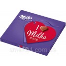 Шоколадные конфеты Пралине с ореховым кремом  Milka Pralines Haselnusscreme 110 г Швейцария