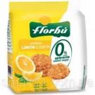 Печиво БЕЗ САХАРА з лимоном Florbu Cookies Lemon 0% azucares 130 г Іспанія