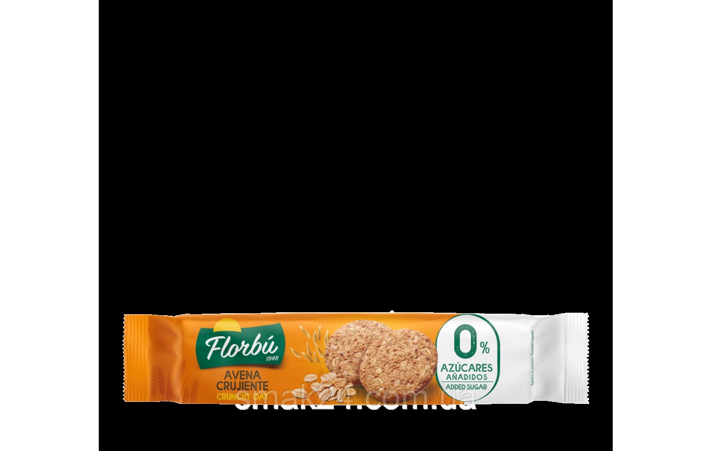 Печиво цілозернове БЕЗ САХАРА Florbu Avena crujiente 0% azucares 150 г Іспанія